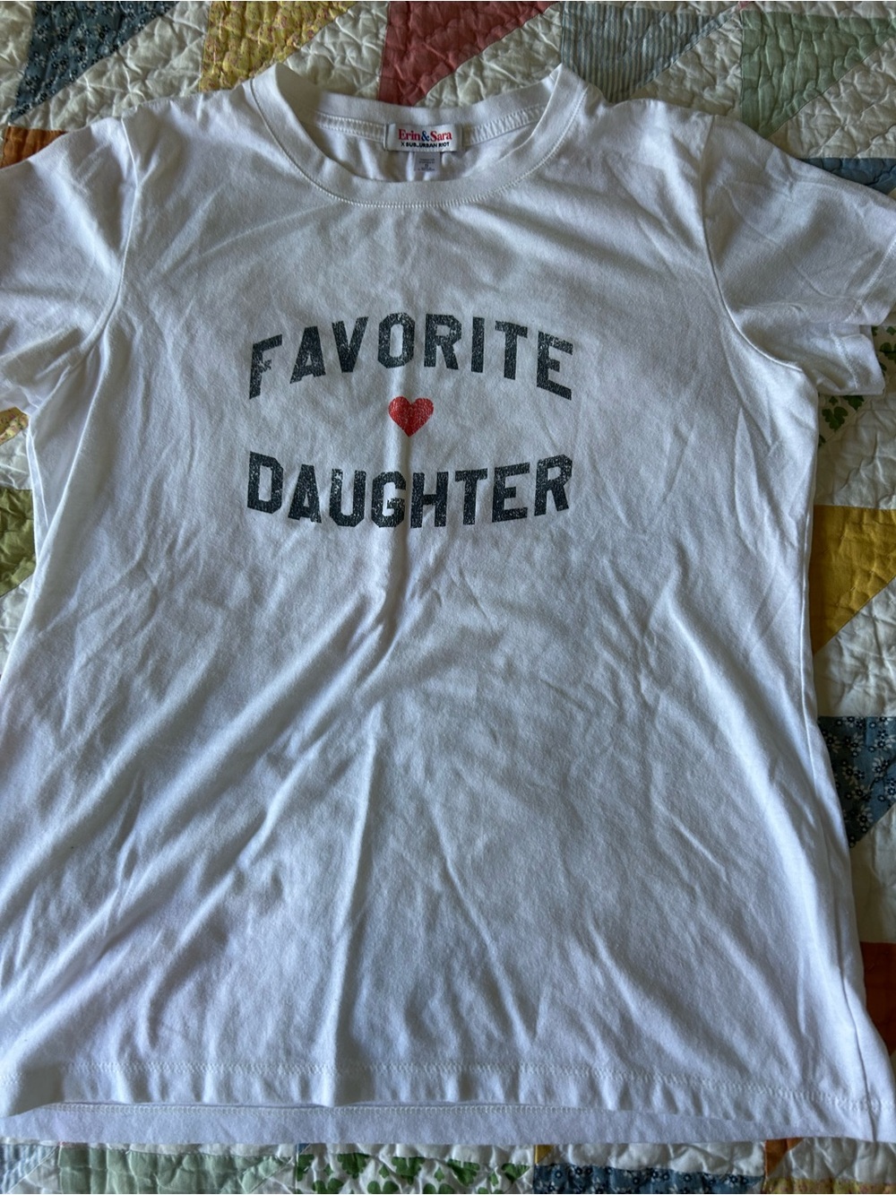 Sub Urban Riot X Erin & Sara Favorite Daughter Graphic T Shirt Size Small